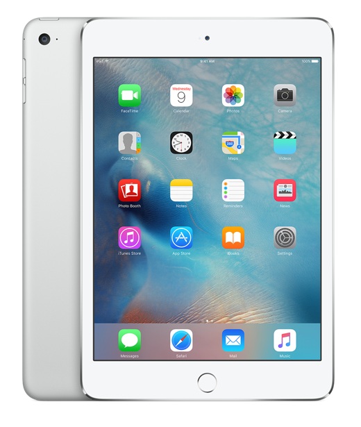 buy Tablet Devices Apple iPad Mini 4 Wi-Fi 128GB - Silver - click for details